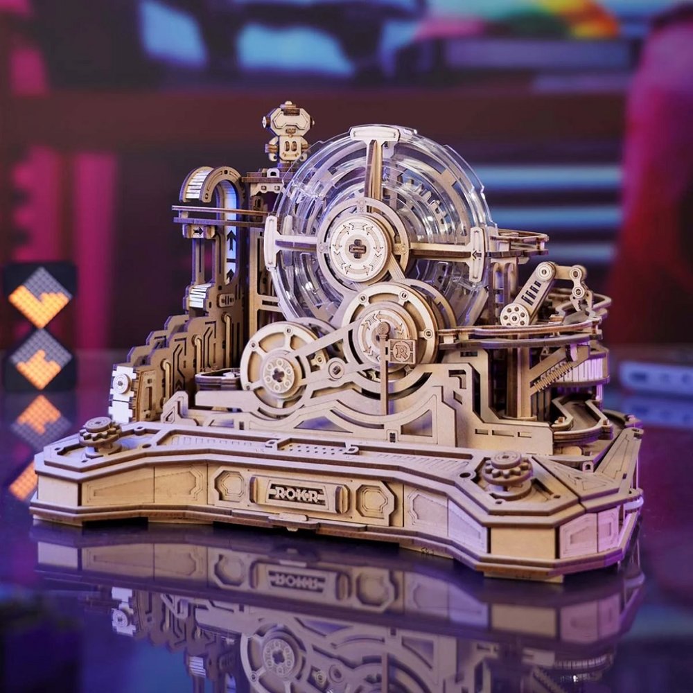 RoboTime 3D mechanická skládačka kuličkové dráhy Výzva (obrázek 7)