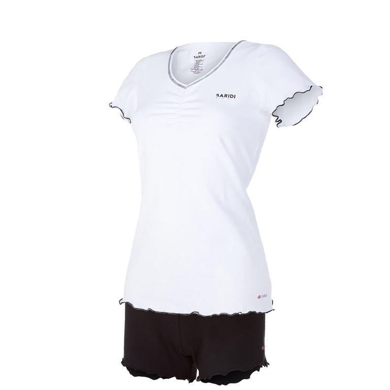 Outlast® női szett - fehér/fekete M