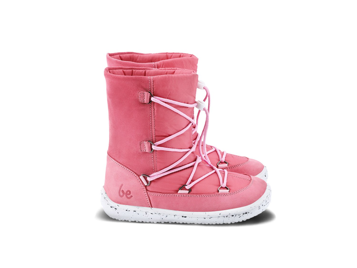 Be Lenka Dětské Zimní Barefoot Boty Snowfox Kids 2.0 - Rose Pink 28