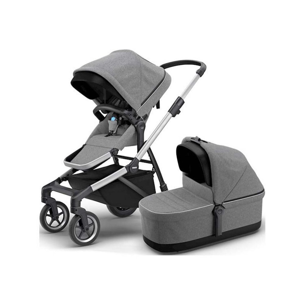 THULE Kombinirana Kolica Sleek Grey Melange