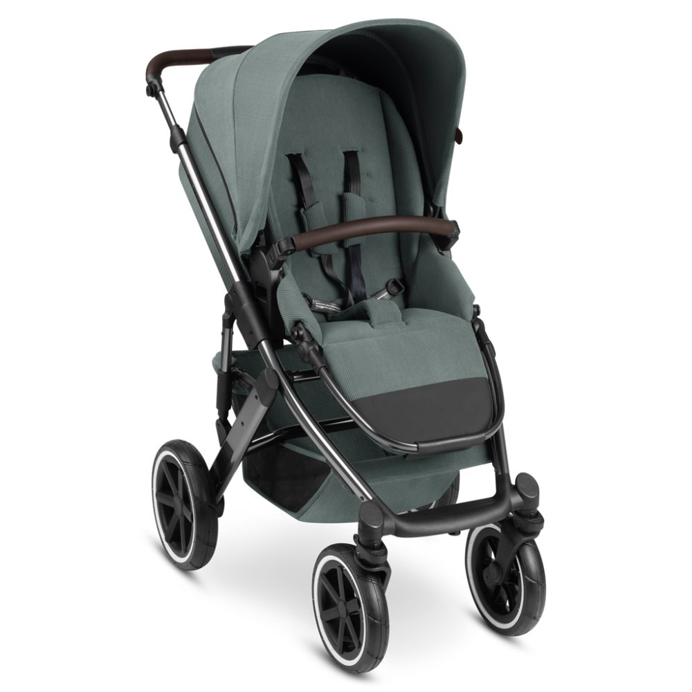 ABC DESIGN Kinderwagen Kombiniert Salsa 4 Air Aloe 2024 + Gratis Autositzadapter