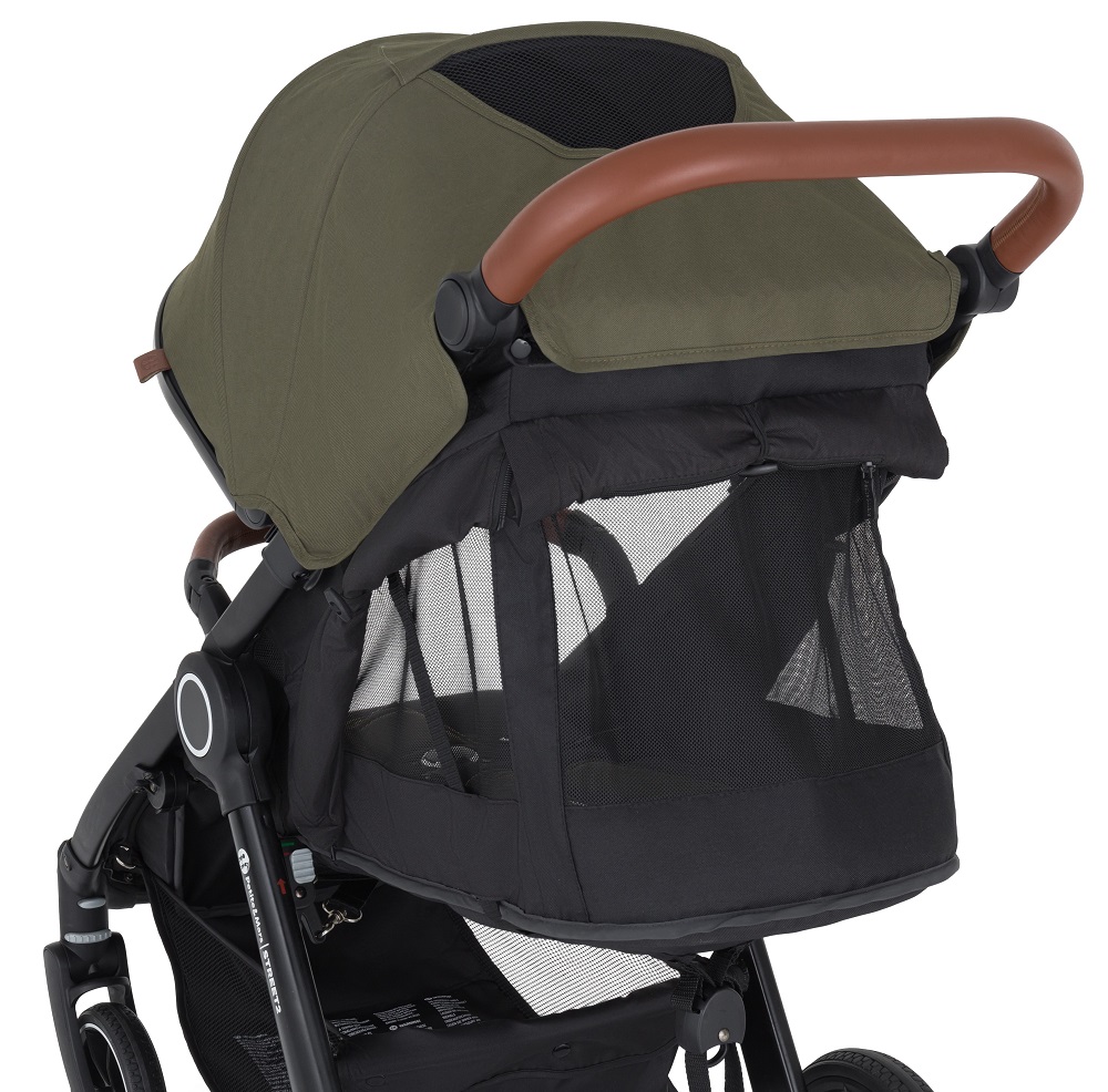 PETITE&MARS Sportkinderwagen Street2 Air Black Dense Honey