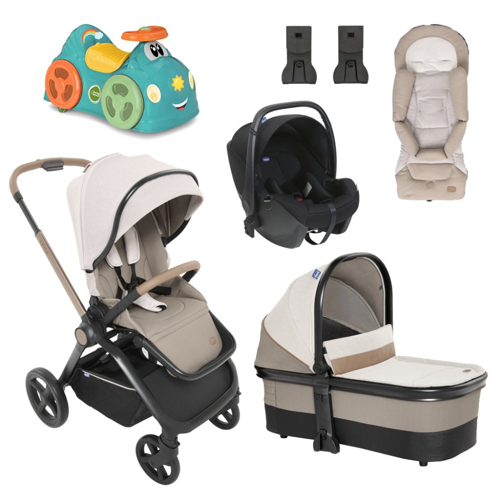 CHICCO Passeggino Combinato Mysa 3 In 1 Amber Glow + Sdraietta Chicco Allround GRATIS