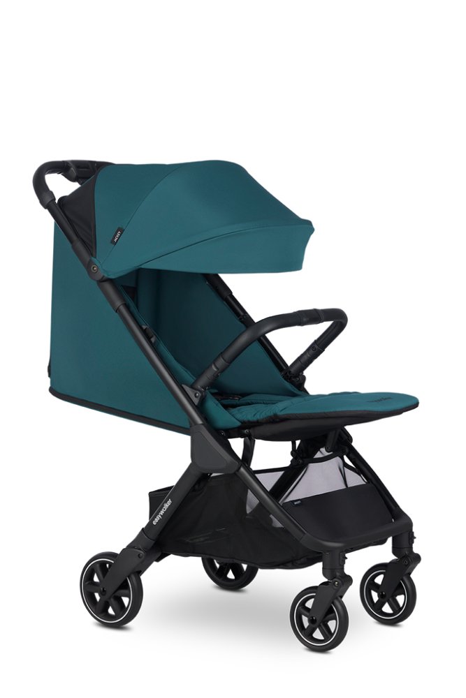 EASYWALKER Sportvagn Jackey Teal Green + PETITE&MARS Väska Jibot GRATIS