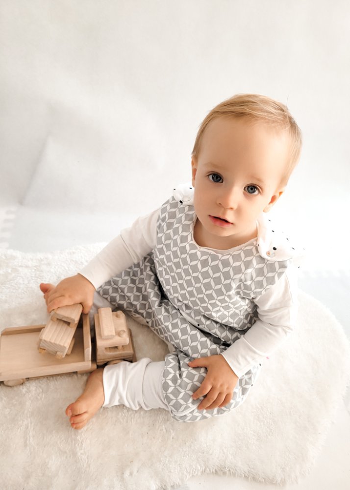 MATERNITÀ Sacco Nanna Con Pantaloni E Tasca Beige Classics 1-1,5 Anni 2 Tog