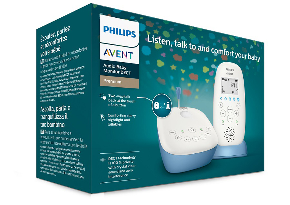 Philips AVENT Audio Monitor Za Bebe SCD735/52