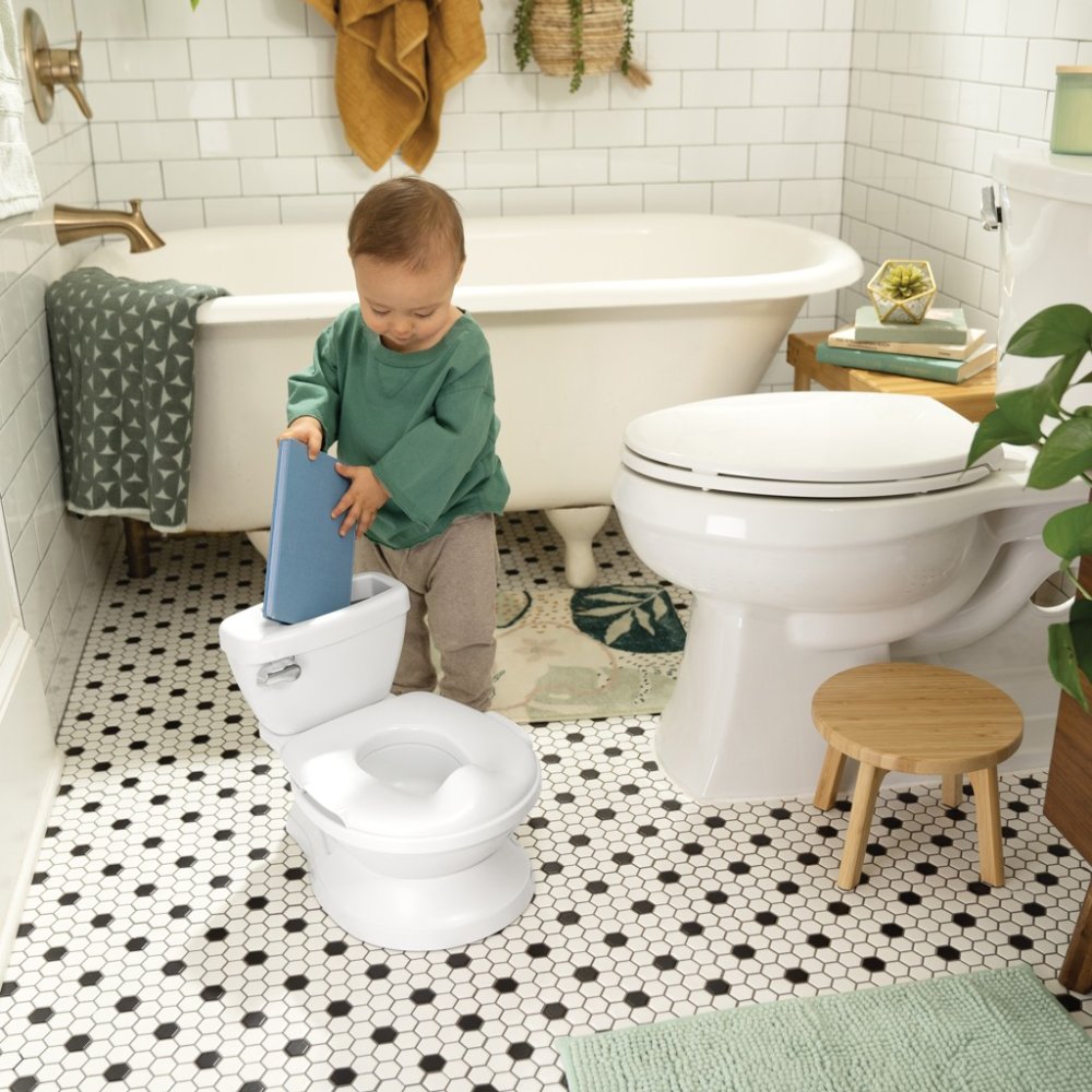 INGENUITY Children's Toilet With Sound My Size™ White