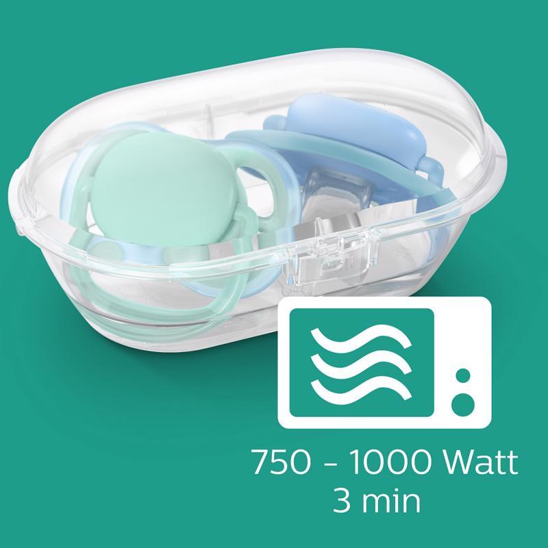 Philips AVENT Napp Ultra Air Image 6-18m Tjej (sjö), 2 St