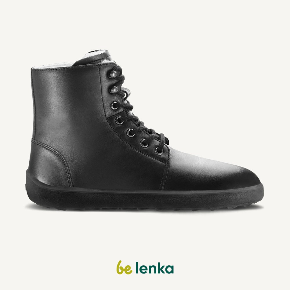 Winter-Barfußstiefel Be Lenka Winter 3.0 - Schwarz Black 36