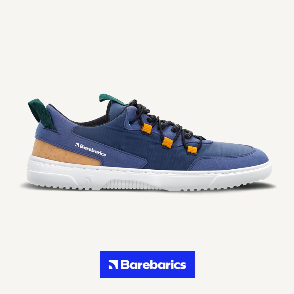 Adidași Barebarics Revive Barefoot - Albastru și Alb 39 Blue