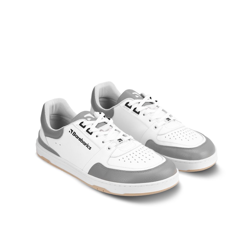 Barefoot Tenisice Barebarics Wave - White & Grey 41 White