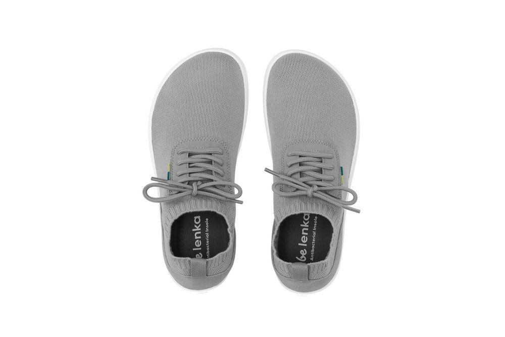 Adidasi Barefoot Be Lenka Stride - Gri & Alb 39 Grey