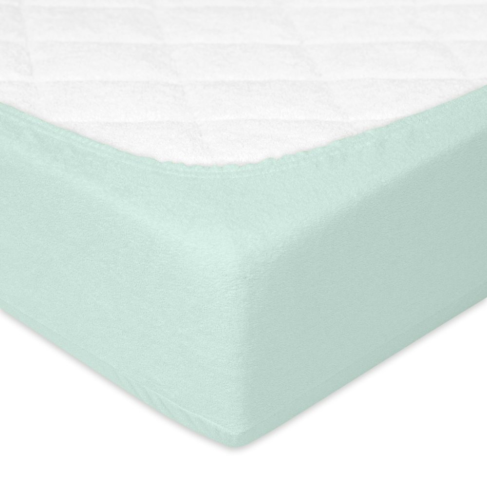BABYMATEX Lenzuolo impermeabile 60x120 cm menta - immagine 6