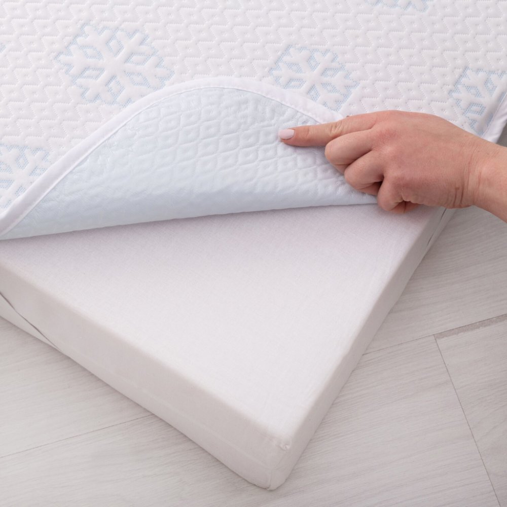 BABYMATEX Ochraniacz na materac chłodzący Frosty 60 x 120 cm - obrazek 6