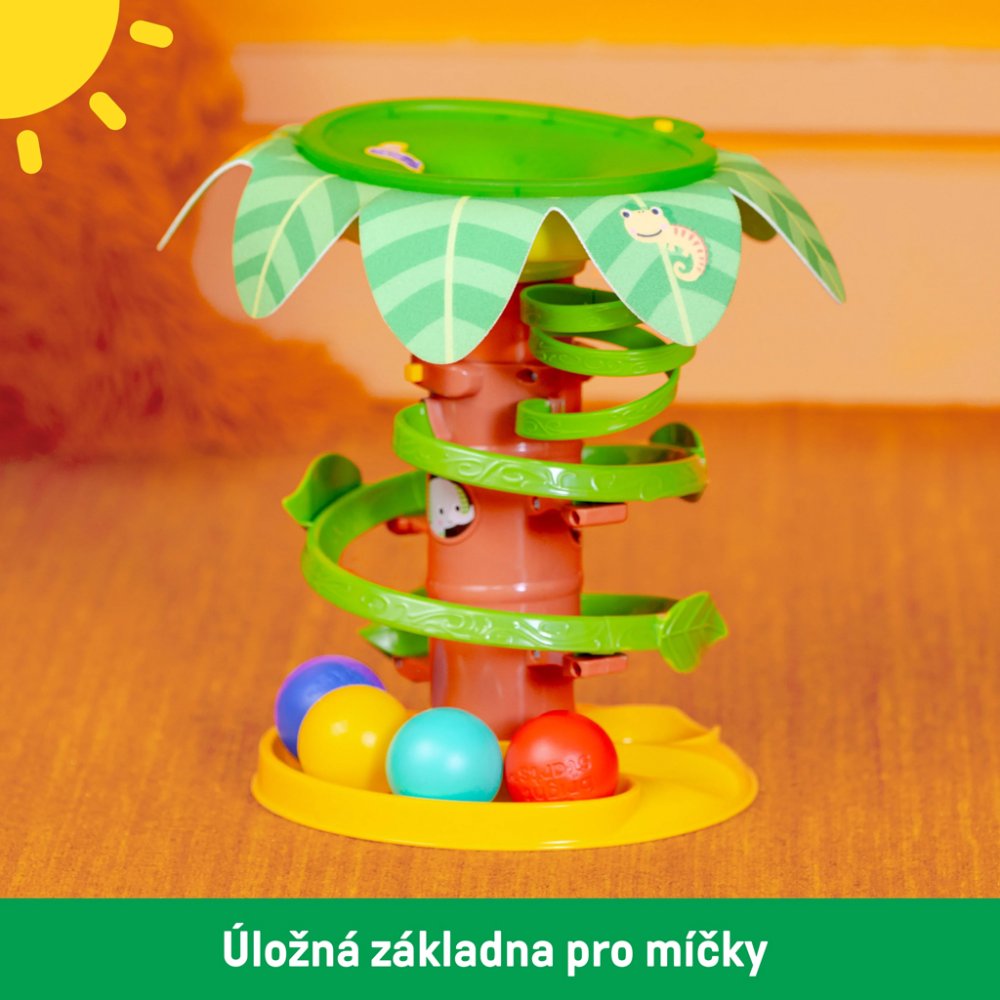 BRIGHT STARTS Pista per palline musicale Tropical Twirl 6m+ - immagine 6