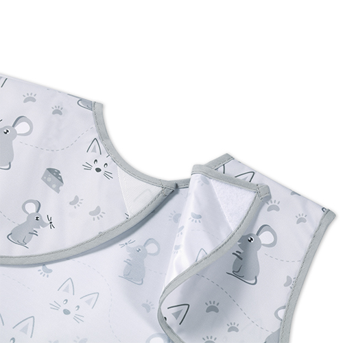 BABYONO Bavaglino Mouse 34 x 33 cm, 6m+ - immagine 4
