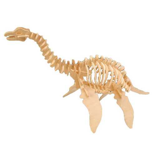 Woodcraft Drewniane puzzle 3D Plesiosaur