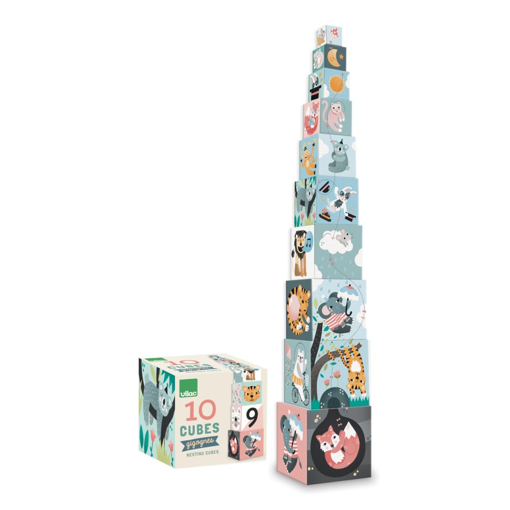 Torre Apilable de Cubos Vilac Michelle Carlslund - Imagen 6