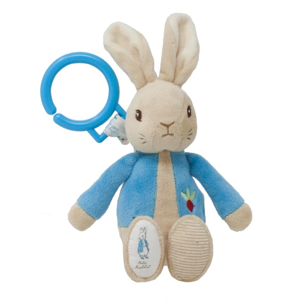 Lapin Pierre arc-en-ciel extensible et ondulant