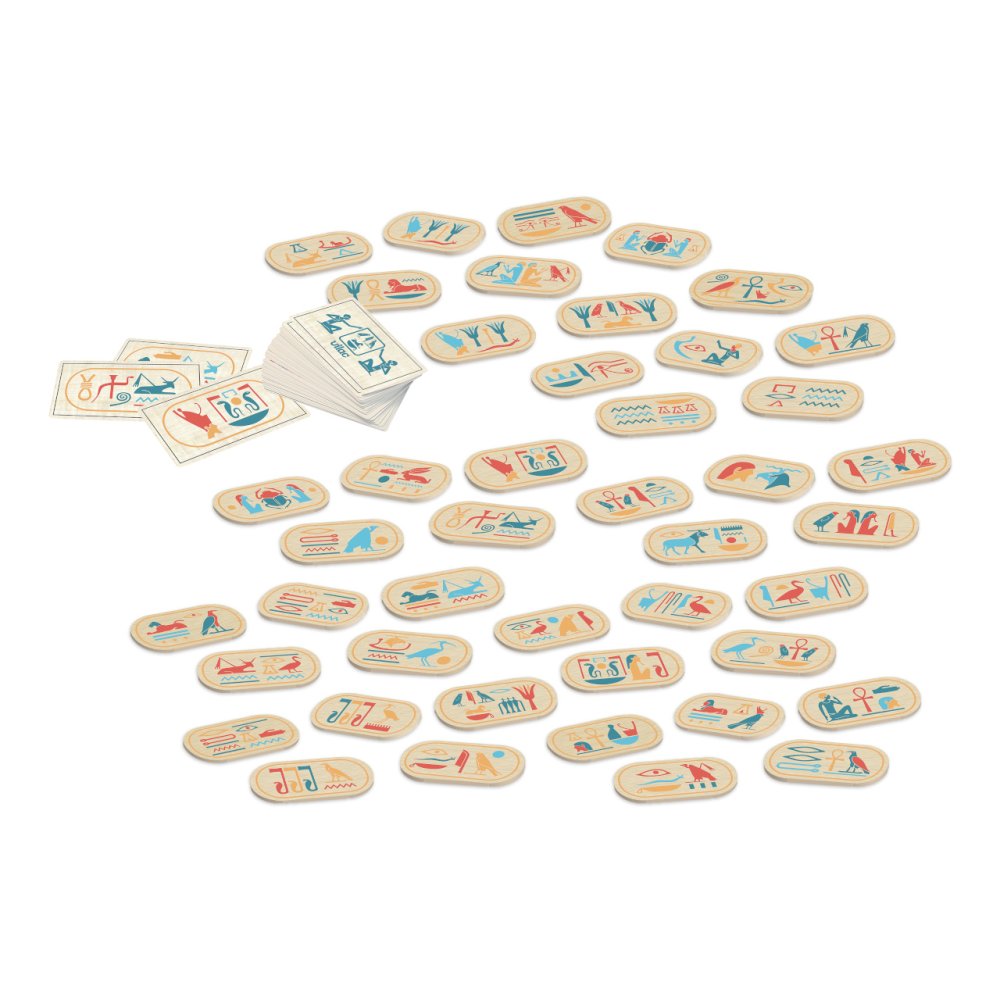 Vilac Memory Oukthêkaché mit Hieroglyphen – Bild 3