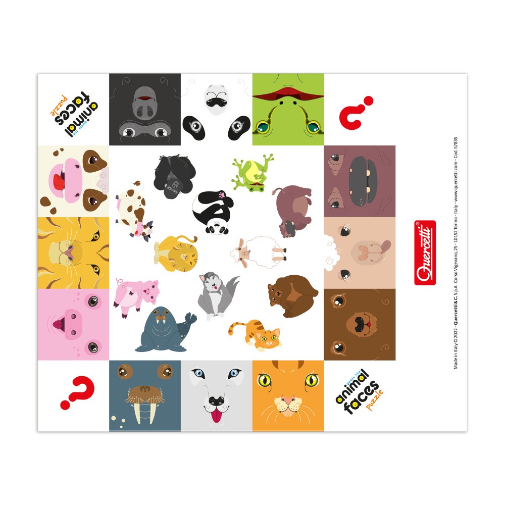 Quercetti Puzzle Visages d'animaux – Image 7
