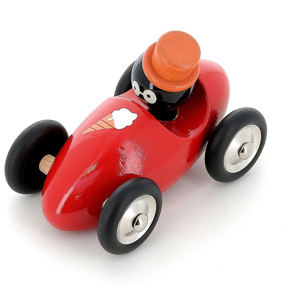 Vilac Samochód wyścigowy Pingwin René - obrazek 5