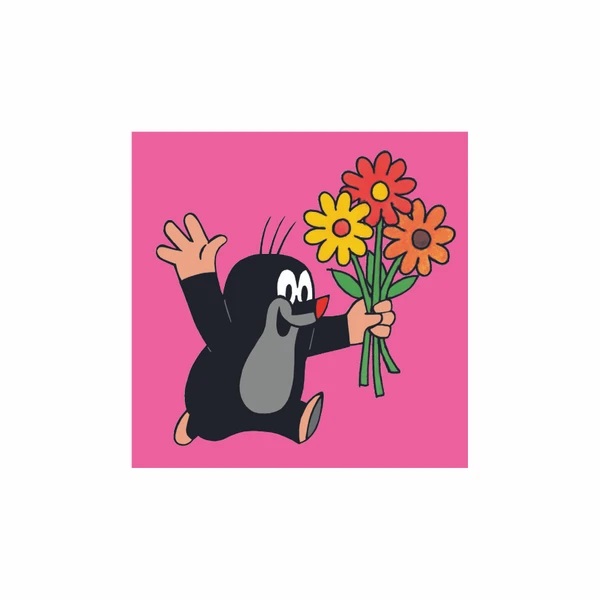 Dino Cubi di legno con immagini di Krteček - 4 cubi - immagine 5