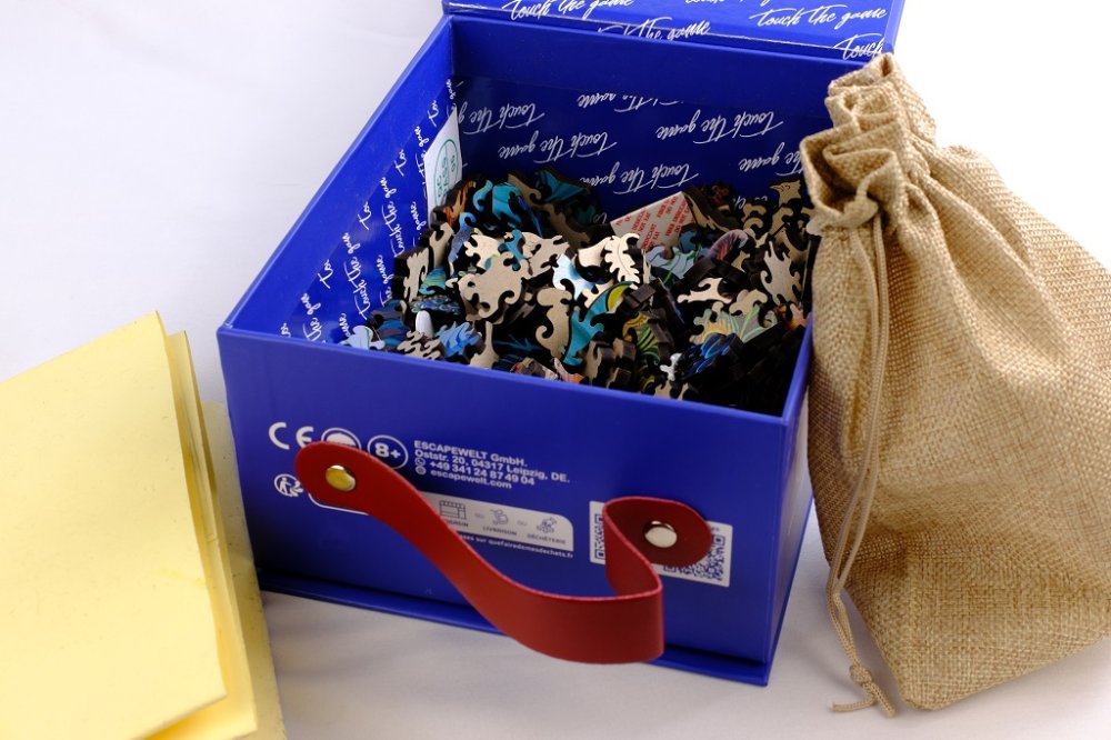 EscapeWelt Puzzle de Madera Pavo Real 200 piezas - Imagen 3