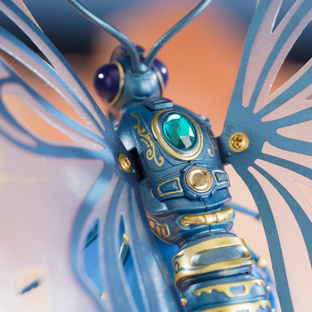 RoboTime 3D mechanická skládačka Modrý motýl (obrázek 10)