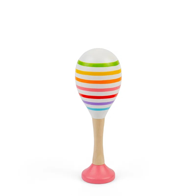 Bigjigs Toys Kule Rumba zestaw 2 szt. różowe