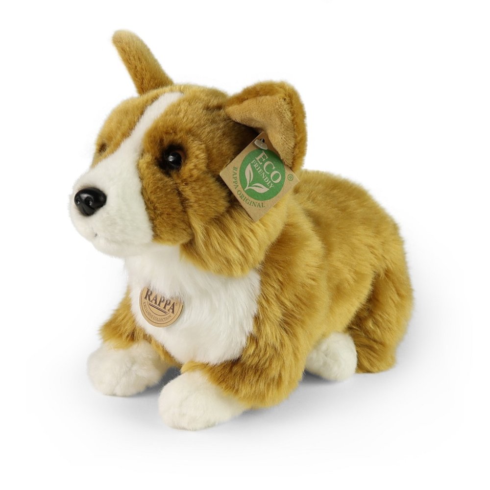 Rappa Peluche cane corgi 32 cm ECO-FRIENDLY