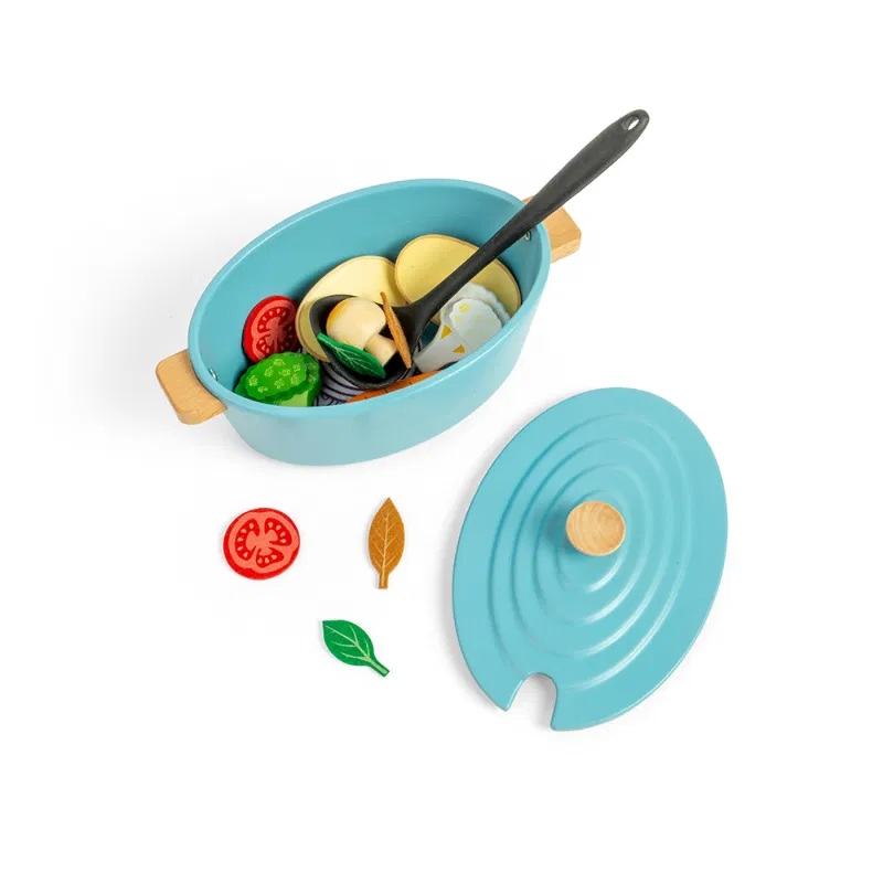 Bigjigs Toys Cazuela de Verduras - Imagen 4