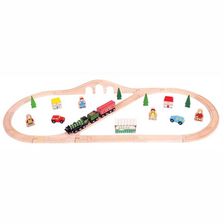 Bigjigs Rail Drewniana kolejka Flying Scotsman