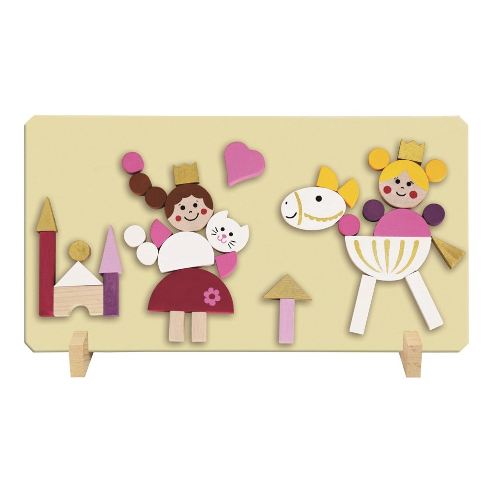 Detoa Magnetisches Puzzle Prinzessinnen