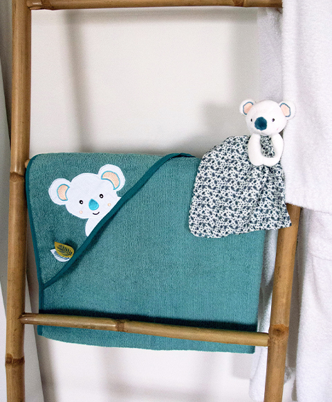 Doudou Set de regalo - koala de peluche con toalla - Imagen 7