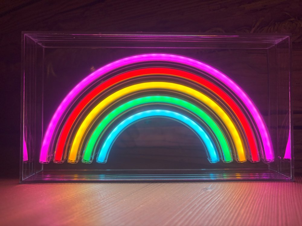 2Kids Toys LED NEON LIGHT lampka Tęcza - obrazek 5