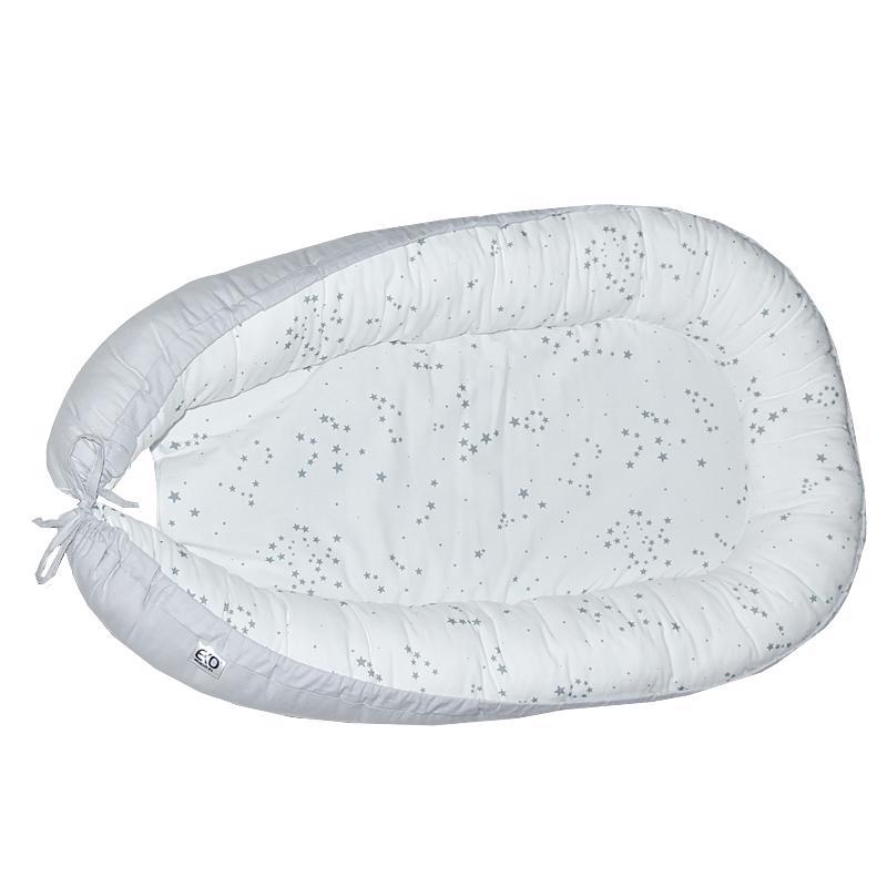 Nido EKO para bebé de algodón Grey