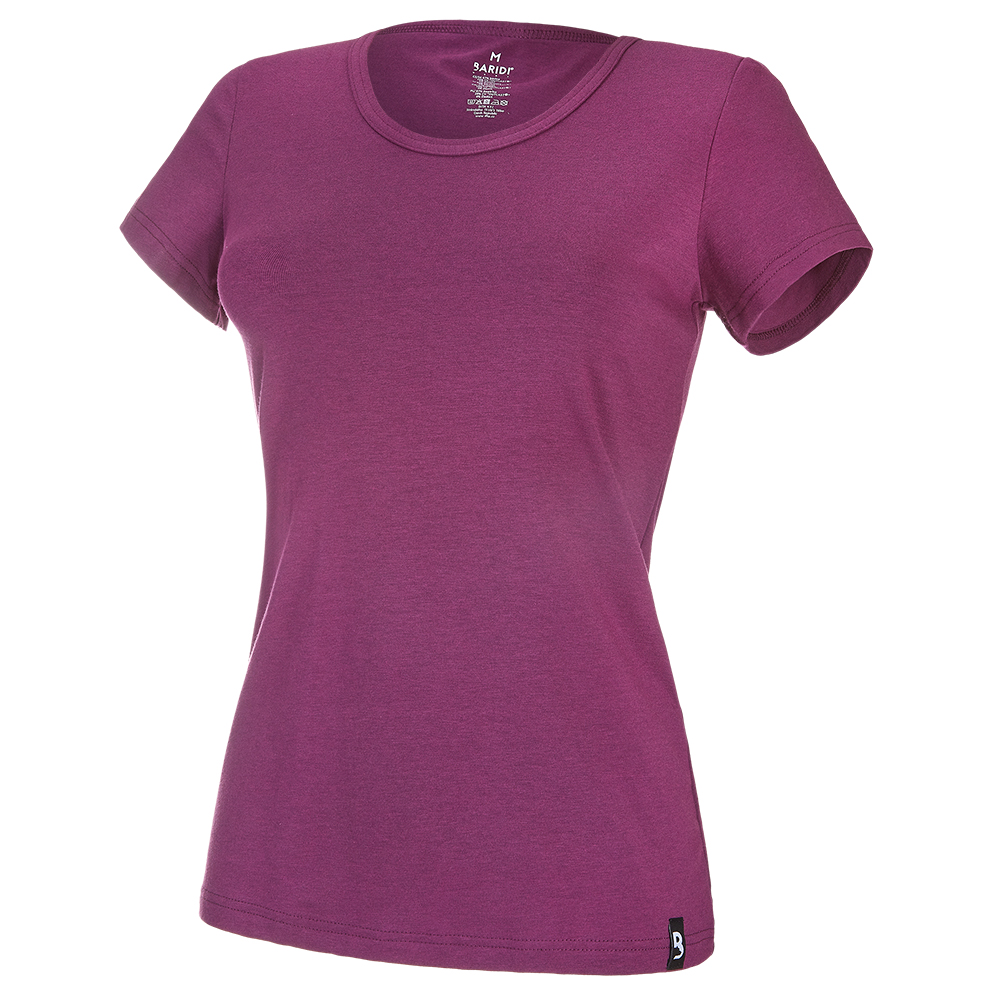 T-shirt da donna KR sottile Outlast® - prugna L