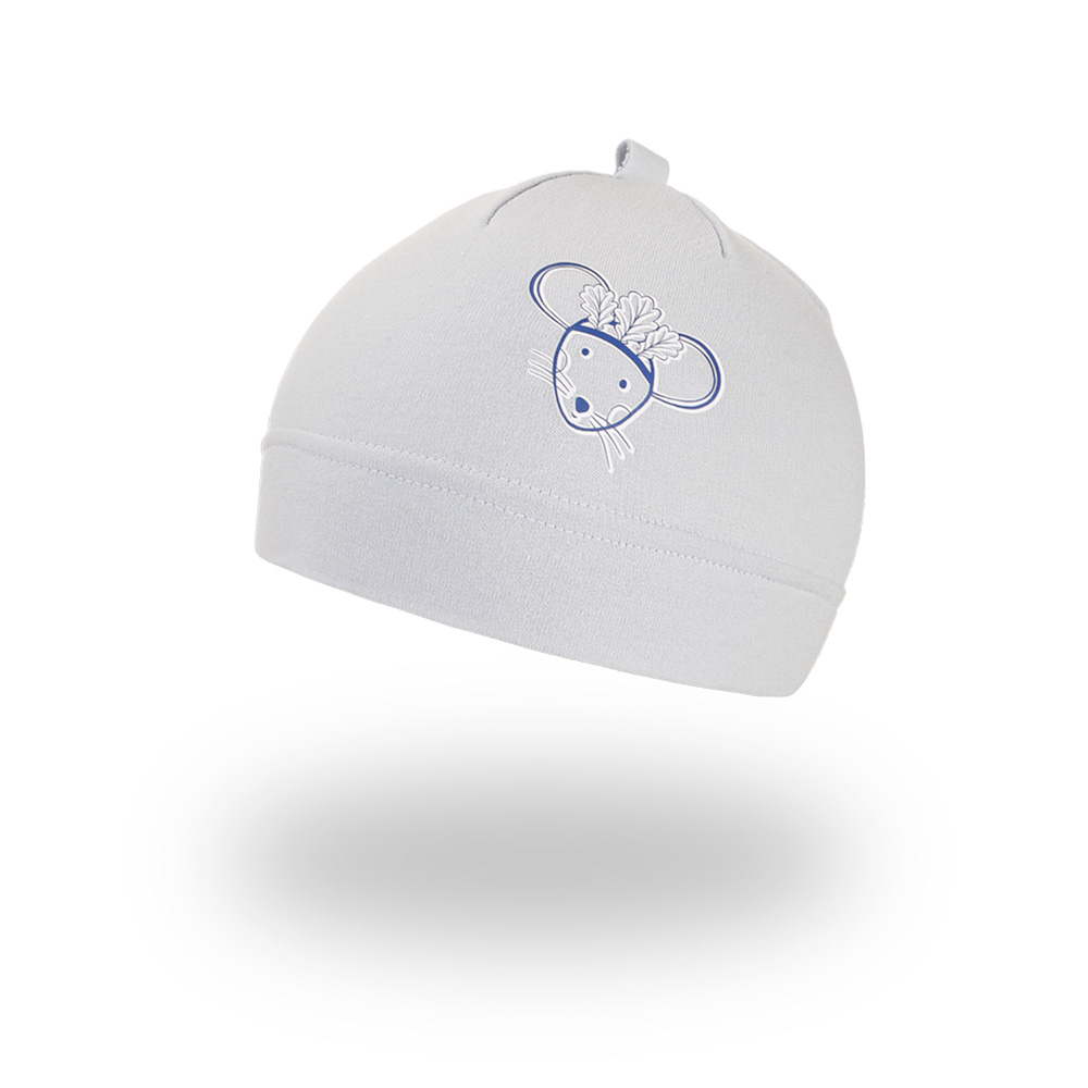 Outlast® mintás babasapka - világos jeges kék 1 | 36-38 cm