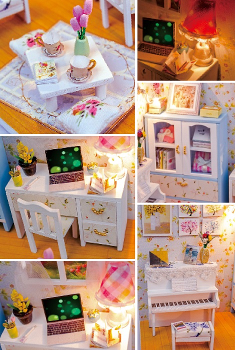 2Kids Toys miniatura domečku Hemioliin pokoj (obrázek 3)