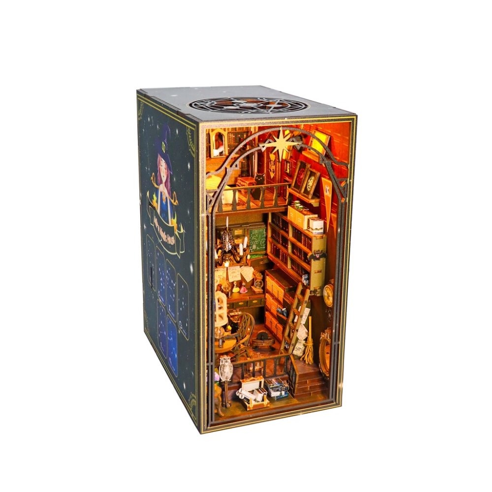 2Kids Toys 3D skládačka Zarážka na knihy miniatura domečku Domek kouzelnice Miry (obrázek 8)