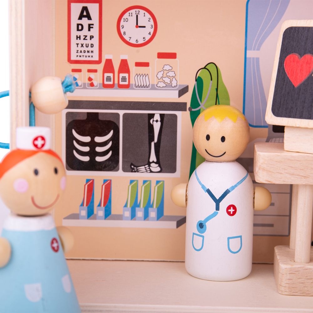 Bigjigs Toys Medvědí nemocnice (obrázek 3)