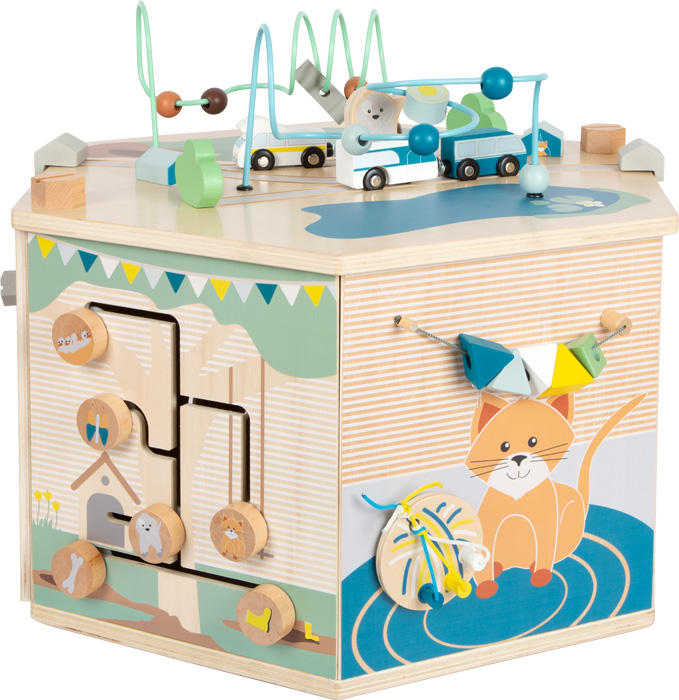 small foot Motorická interaktivní kostka Pets XXL (obrázek 8)