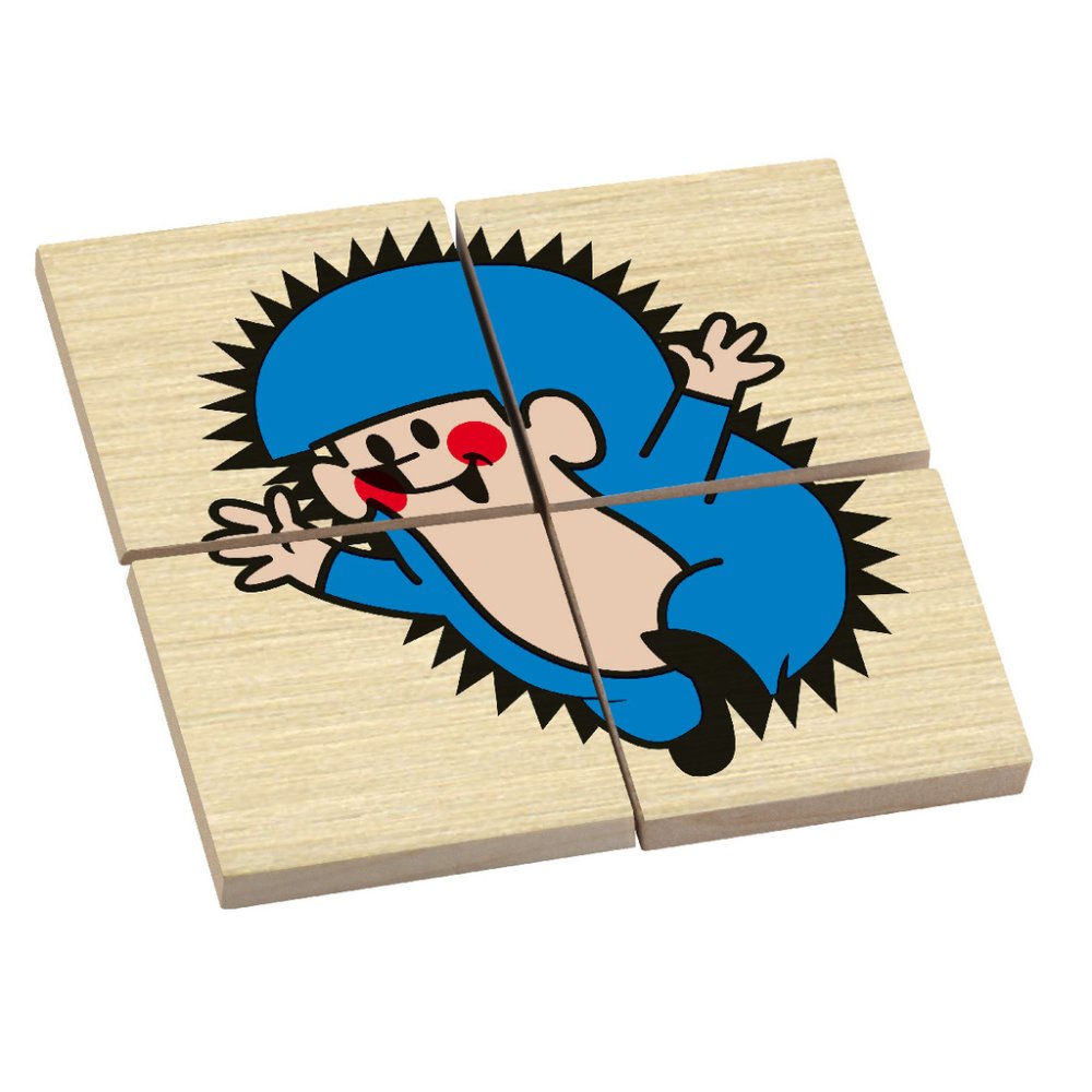 Detoa Dřevěné puzzle Krtek (obrázek 4)