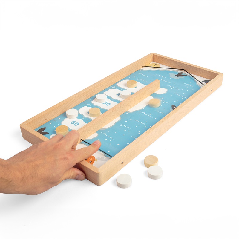 Bigjigs Toys Hra s puky na ledě (obrázek 3)