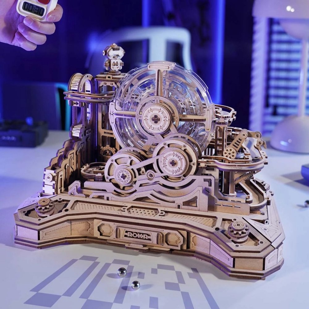 RoboTime 3D mechanická skládačka kuličkové dráhy Výzva (obrázek 6)
