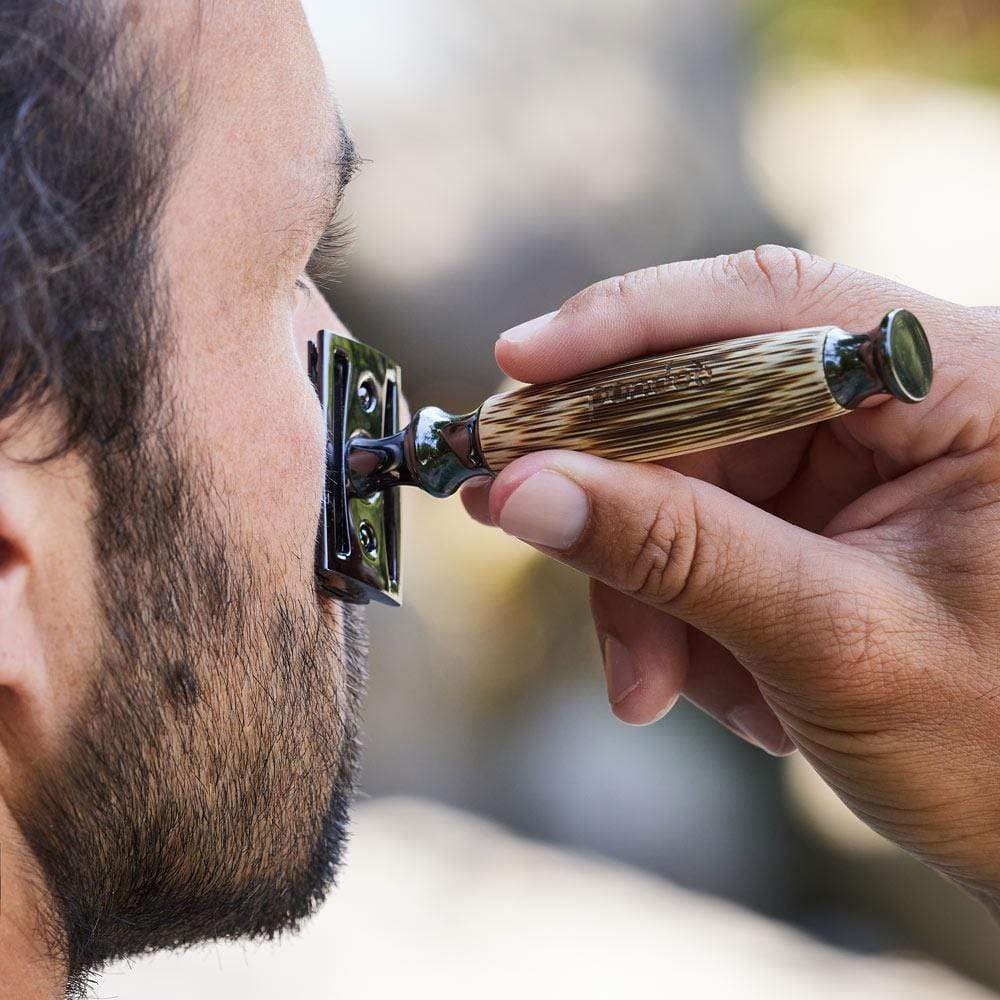 Bambusz borotva állvánnyal és 10 borotvával vékony nyéllel - Image 7