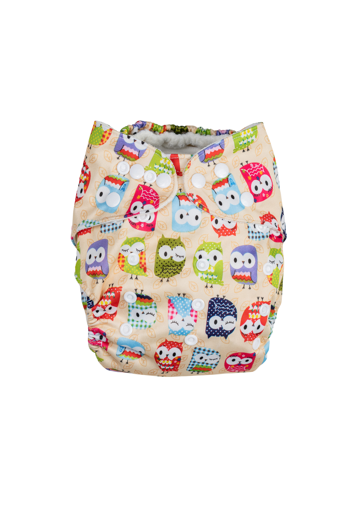 Bamboo Size-Adjustable Cloth Nappy - Playful Owls,Bamboo Size-Adjustable Cloth Nappy - Playful Owls