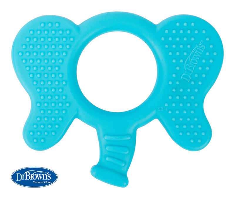 DR.BROWN'S FlexeesFriends Anneau De Dentition 3 Mois+ Bleu