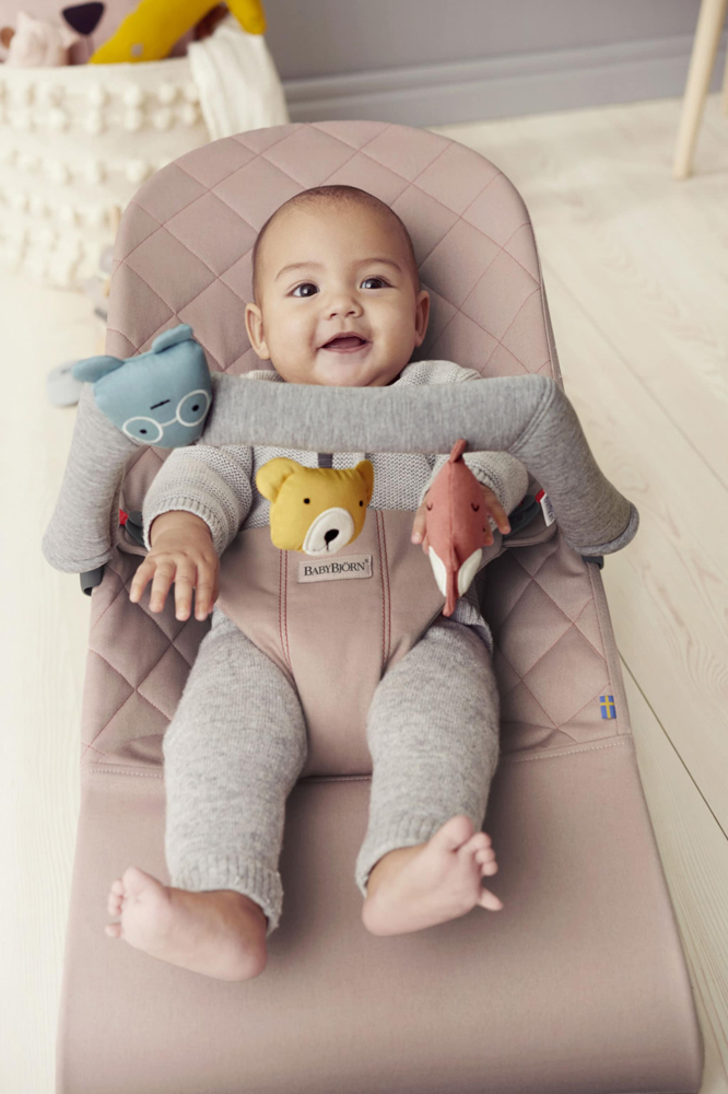 Peluche per lettino a forma di animale in tessuto BABYBJÖRN - immagine 4